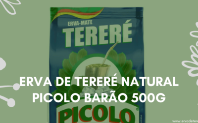 Erva de Tereré Natural Picolo Barão 500g
