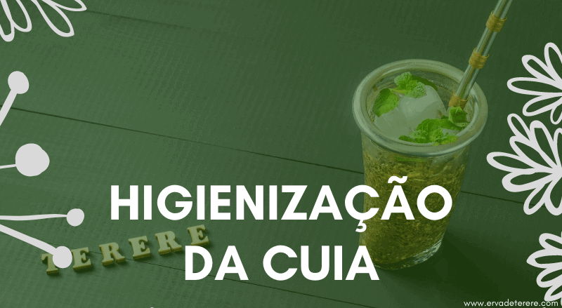 higienização da cuia